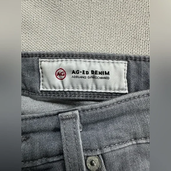 New AG Adriano Goldschmied AG-ED Denim Jeans Gray - Picture 5 of 8